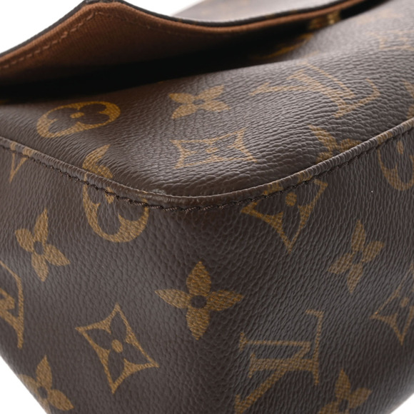 Louis Vuitton Monogram Looping Brown Canvas Shoulder Bag
